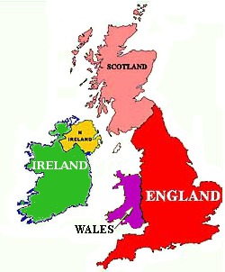 UK Britain England - explaining the difference