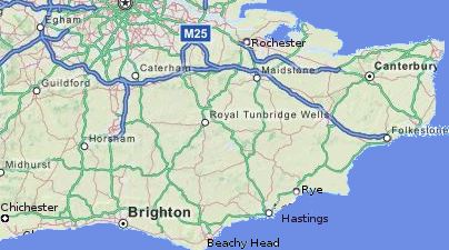 South East Uk Map The Southeast Of England | Heritage And Tourism