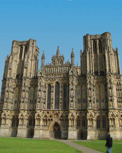 Wells cathedral exterior